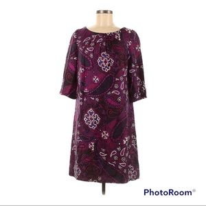 Banana Republic Paisley Dress Sz 6